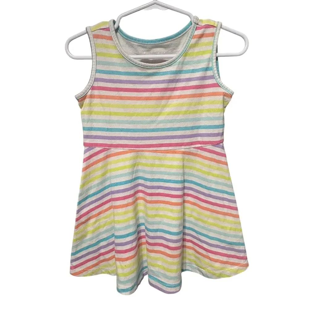 Rainbow Striped Dress - The Children’s Place - 18-24mo